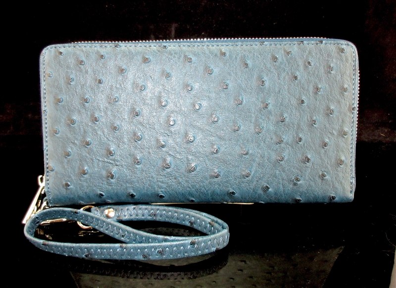 210329TL TEXTURED TEAL BLUE WALLET