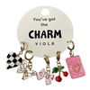 25-0114 BUTTERFLY 5 PIECE MULTI CHARM SET