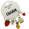 25-0118 STRAWBERRY 5 PC MULTI CHARM SET