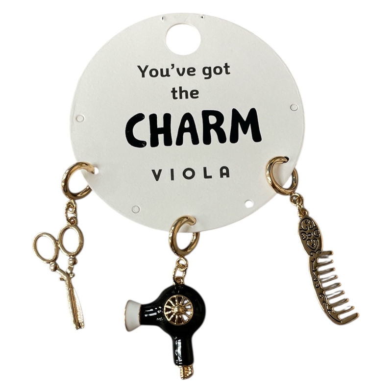 25-0127 HAIR DRYER 3 PC MULTI CHARM SET
