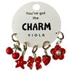 25-0131 CHERRY RED 5 PIECE MULTI CHARM SET
