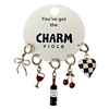 25-0136 CHERRY & WINE 5 PIECE MULTI CHARM SET