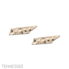 25250 TN TENNESSEE STATE EARRINGS