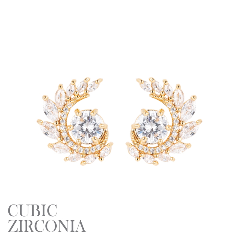 25784 RHINESTONE STUDS EARRINGS