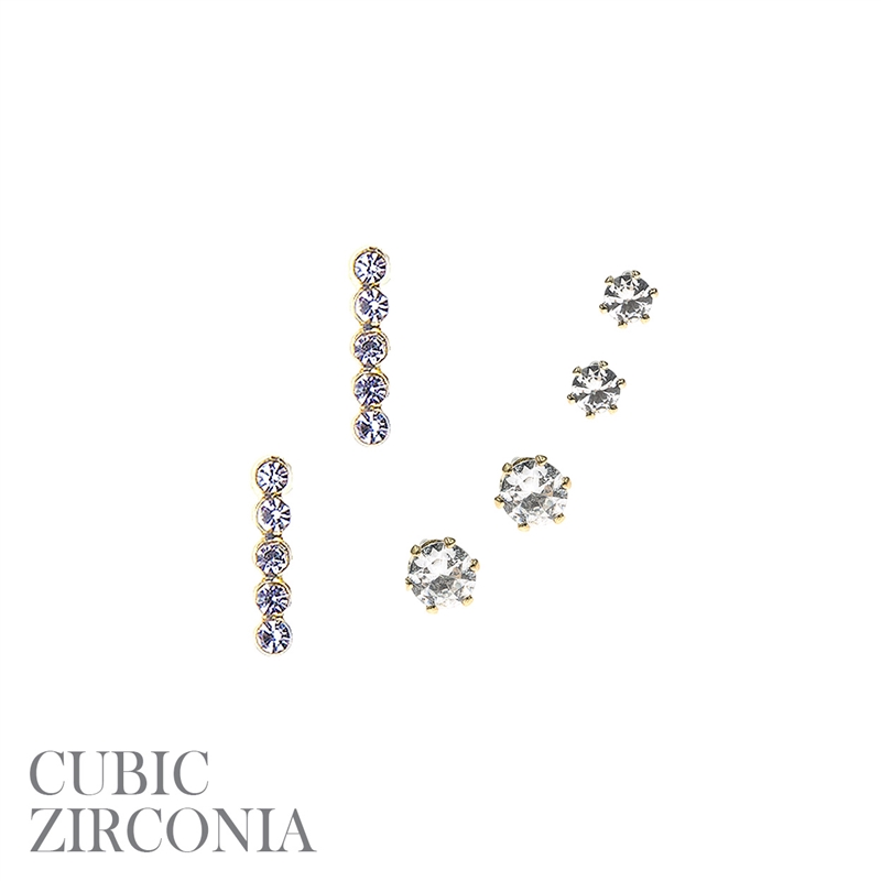 26457 RHINESTONE STUD SET