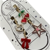 27-0055 HEART & STAR CHARMS SHOES CHARMS