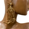27855 HAMMERED BOOTS EARRINGS