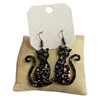 27976B   BLACK CAT  EARRINGS