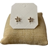 28557 TINY RHINESTONE STAR STUD EARRINGS