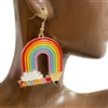 28727 RAINBOW PENCIL EARRINGS