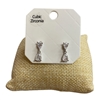 28765 SMALL BOW RHINESTONE EARRINGS