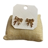 28813 SMALL BOW EARRINGS