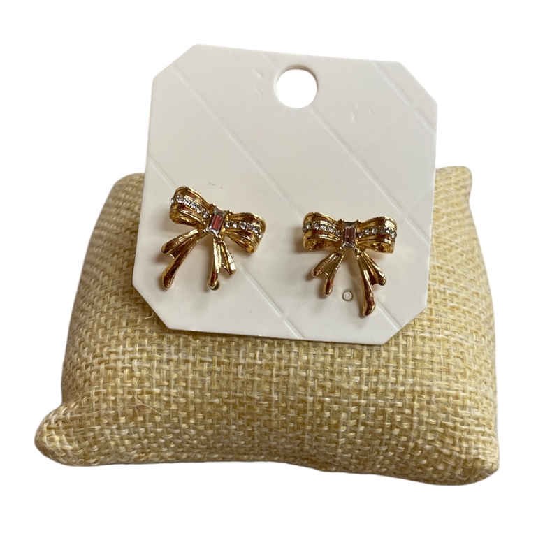 28813 SMALL BOW EARRINGS
