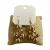 28959 LIGHTWEIGHT BEADED BALL EARRINGS