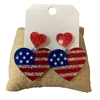 29072 AMERICAN HEART EARRINGS