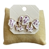 29093 FLORAL BOW STUD EARRINGS