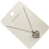 2951H RHINESTONE HEART NECKLACE