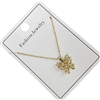 295BN  RHINESTONES BUTTERFLY NECKLACE
