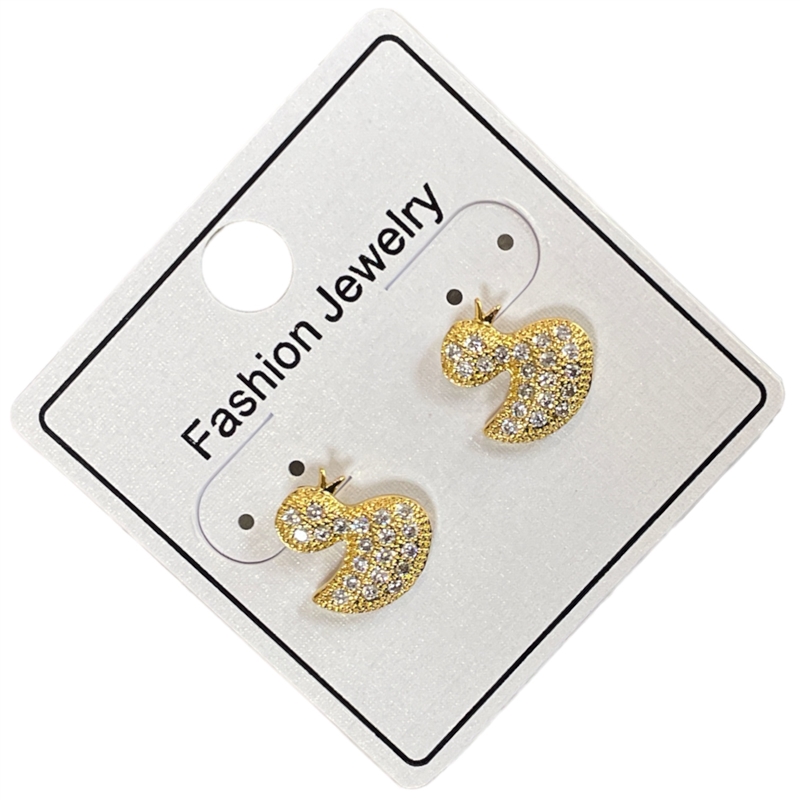 295DK SMALL DUCK STUD EARRINGS