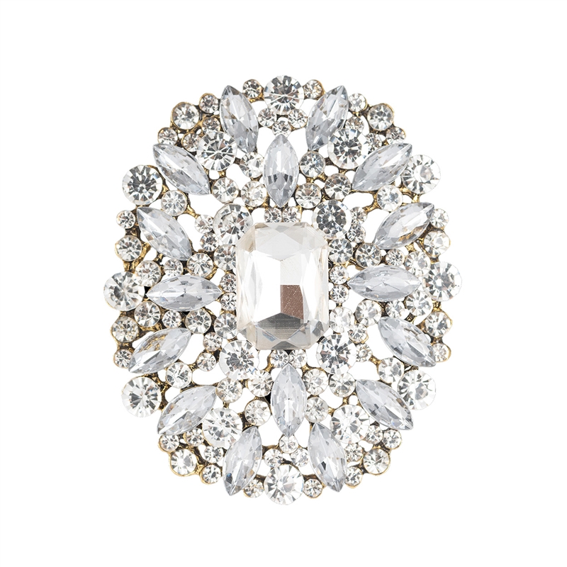 31318 CRYSTAL BROOCH