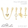 31886 MULTIPURPOSE  CHARM 5PCS SET