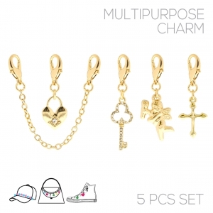 31886 MULTIPURPOSE  CHARM 5PCS SET