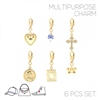 31889  MULTIPURPOSE  CHARM 6PCS SET