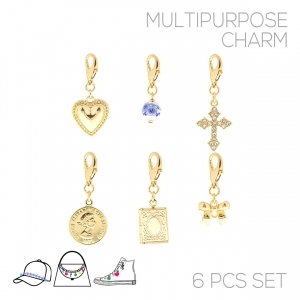 31889  MULTIPURPOSE  CHARM 6PCS SET