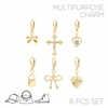 31893   MULTIPURPOSE CHARM 6PCS SET