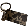 400  BROWN COW PRINT WRISTLET