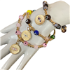 40013E  EVIL EYE BEADED BRACELET