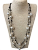 5003PL MULTI LAYERED PEARL LONG NECKLACE