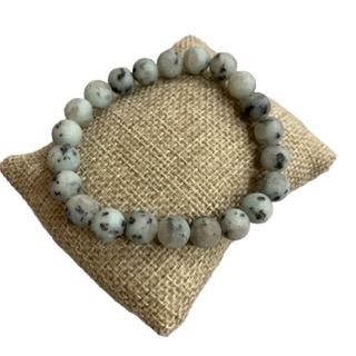 5006K 8MM KIWI STONE BRACELET