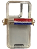 510AM   AMERICAN FLAG RHINESTONE ADJUSTABLE PHONE HOLDER