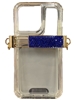 510RB  ROYAL BLUE RHINESTONE ADJUSTABLE PHONE HOLDER