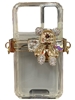 510T AB TEDDY RHINESTONE ADJUSTABLE PHONE HOLDER