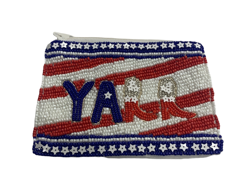 60-0222 AMERICAN FLAG COIN PURSE