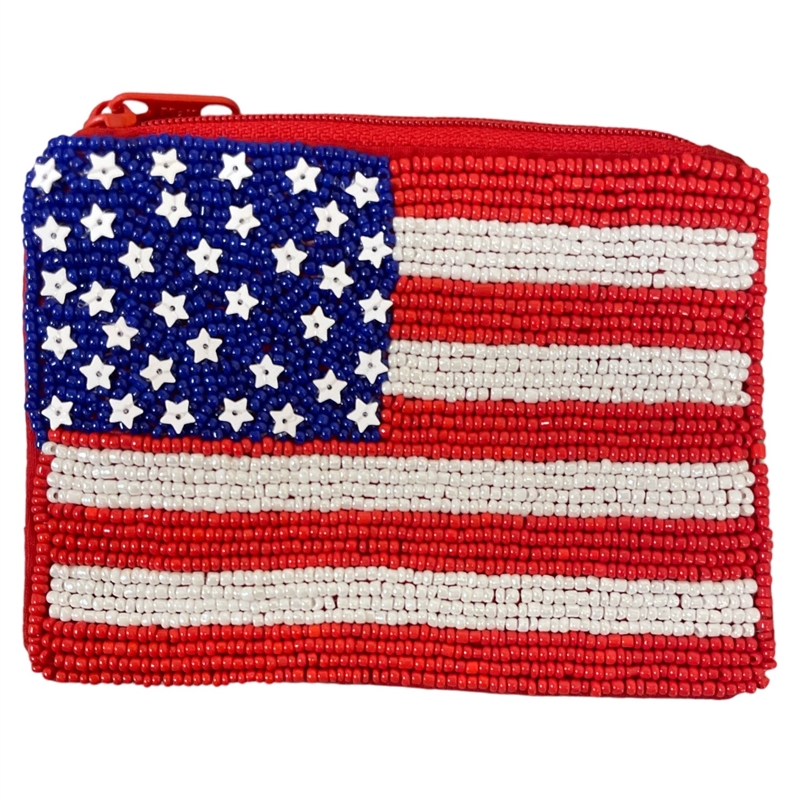 60-0240 AMERICAN FLAG COIN PURSE