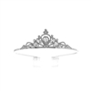 60668CR SILVER SMALL RHINSTONE TIARA