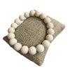 609CRM 10MM CREAM SEMI PRECIOUS STONE BRACELET