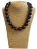 618BN ACRYLIC BALL SHORT NECKLACE