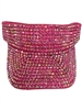 680HP  HOT PINK  MIX BLING VISOR CAP