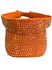 680ORG  ORANGE BLING VISOR CAP