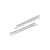 70012 SILVER THIN RHINESTONE 1 LINE BOBBY PIN