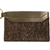 700CFF COFFEE FUR SMALL CC HOLDER WALLET