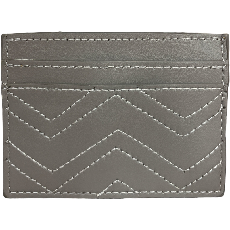 700GRY  GRAY  DOUBLE SIDE CC HOLDER WALLET