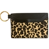 700LEP   LEOPARD  FUR SMALL CC HOLDER WALLET