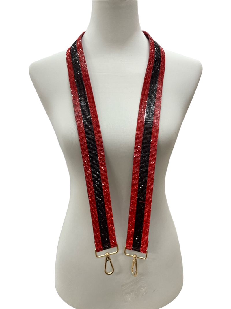 71-0060 RED BLACK  MULTI-USE PHONE HOLDER STRAP