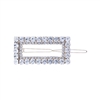 71831 RECTANGLE RHINESTONE HAIR CLIP