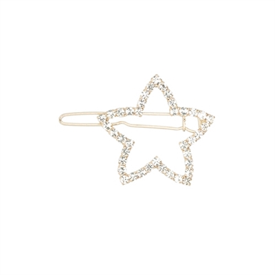 71857 STAR RHINESTONE HAIR CLIP